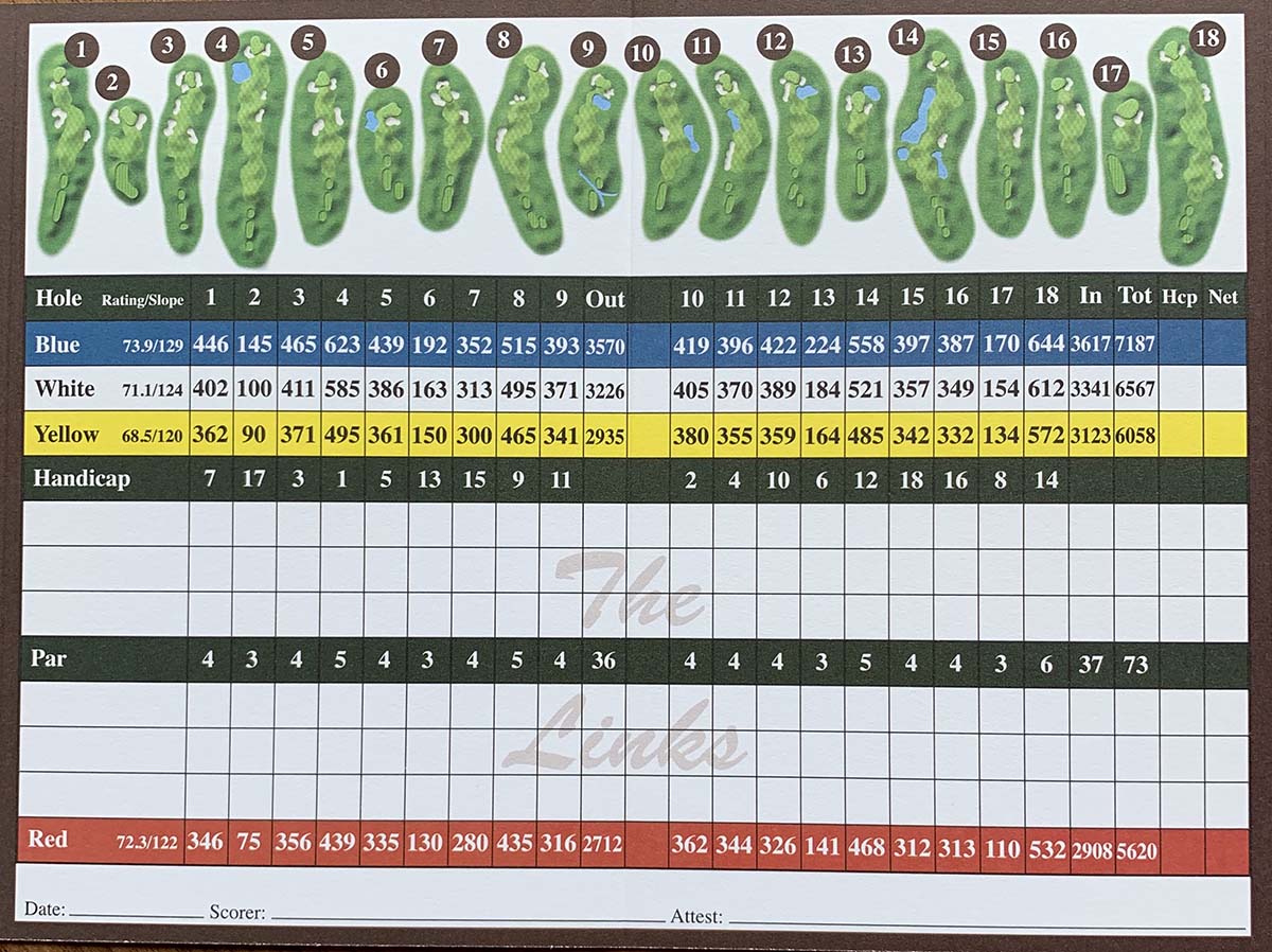 Course Details Cherry Creek Golf Links